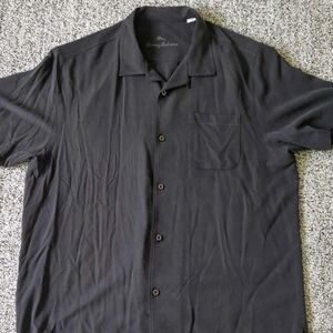 Tommy Bahama Men's Charcoal Button Down Shirt